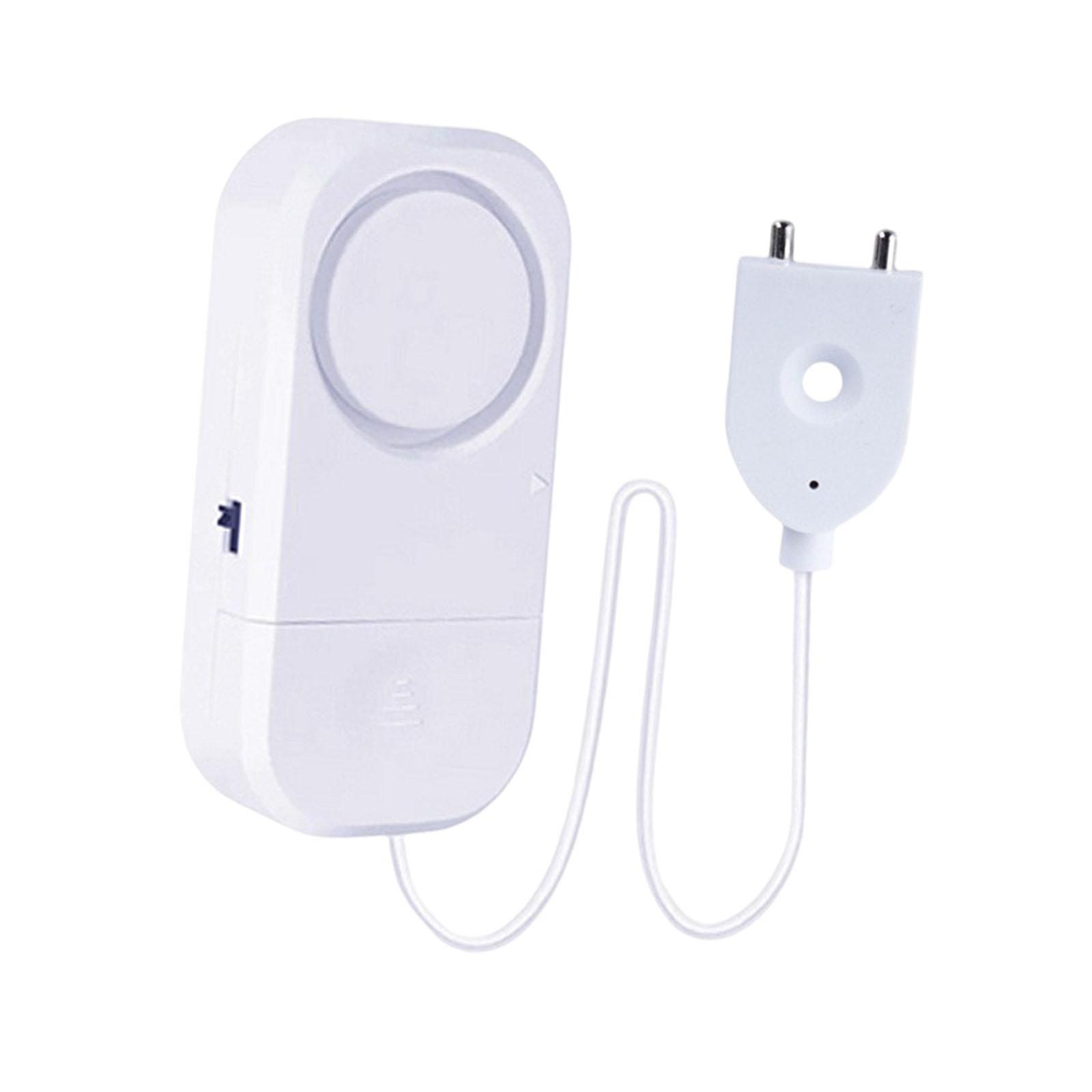 Water Leak Detector Wired - Water Leak Alarm Waterproof Compact Wired