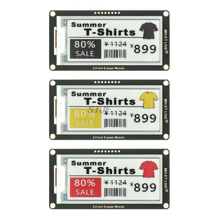 Display Epaper 2.9 - 2.9