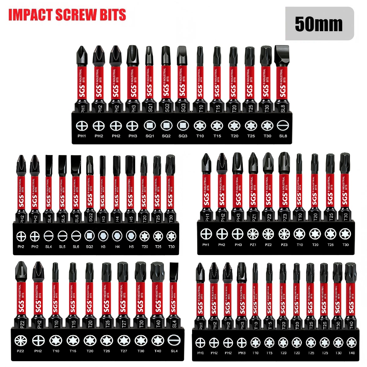 Home Automation Industry - Multifunctional Screwdriver Bit Set, Ph, Pz,