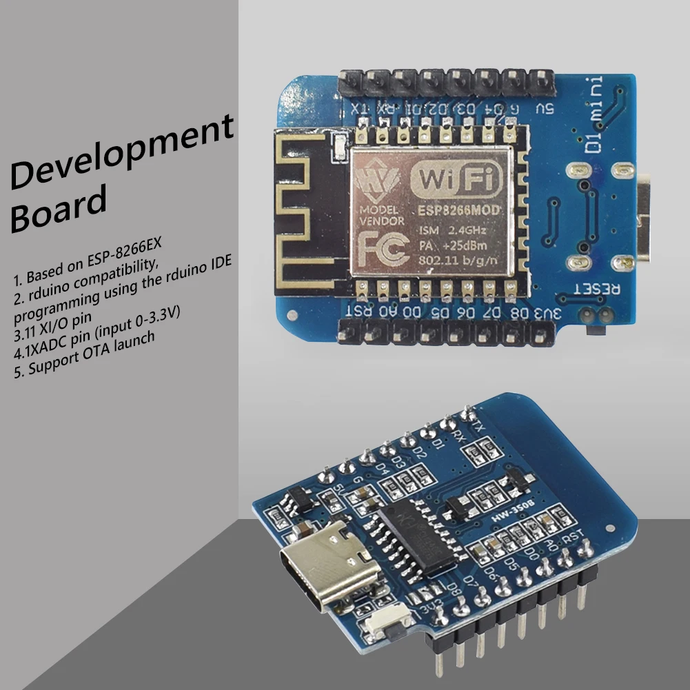 ESP8266 ESP-12F D1 Mini NodeMc - Esp8266 Nodemcu Board ulasan dan harga