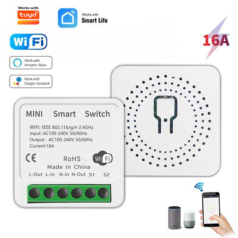 16A Two Way Control DIY WiFi M - Smart Home Automation Diy ulasan dan harga
