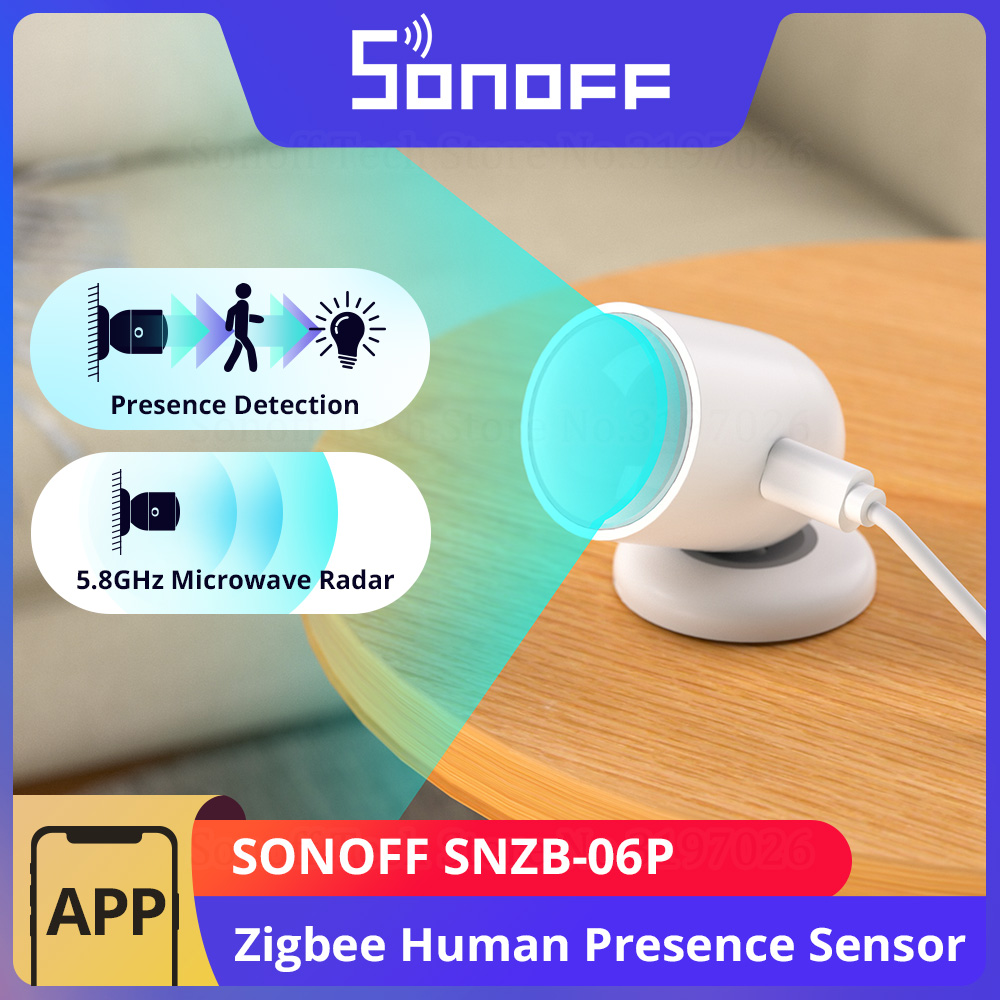 SONOFF SNZB-06P Zigbee Human P - Sonoff Basic Switch ulasan dan harga