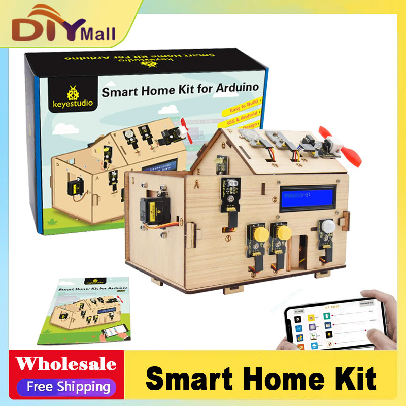 Keyestudio Smart IoT Home Kit  - Smart Home Automation Diy ulasan dan harga