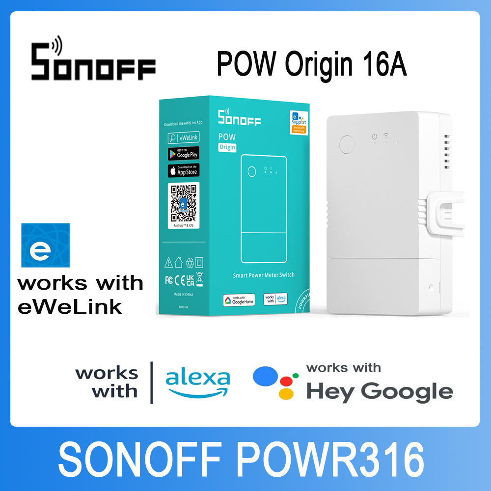 SONOFF POWR316 Pow Origin  Sma - Sonoff Basic Switch ulasan dan harga