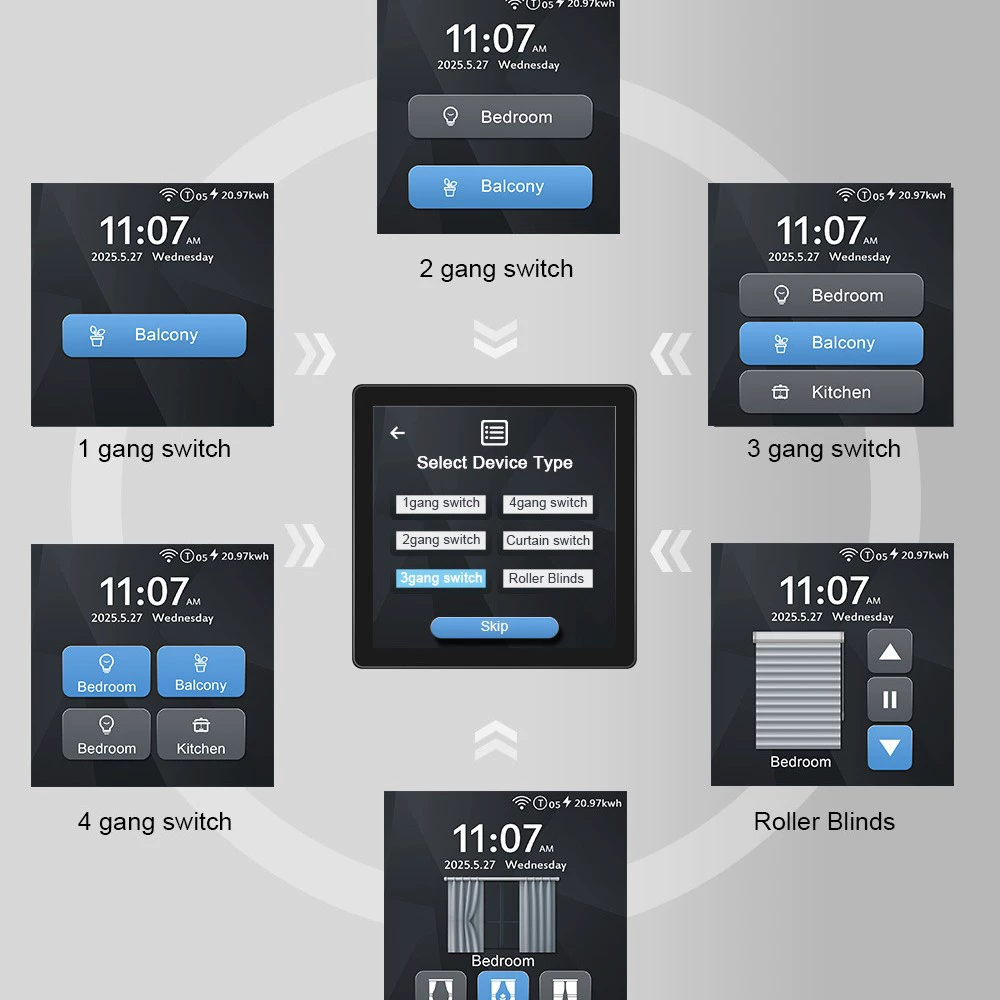 Us Smart Wifi Switches Tuya Eu - Home Automation Systems Diy ulasan dan harga