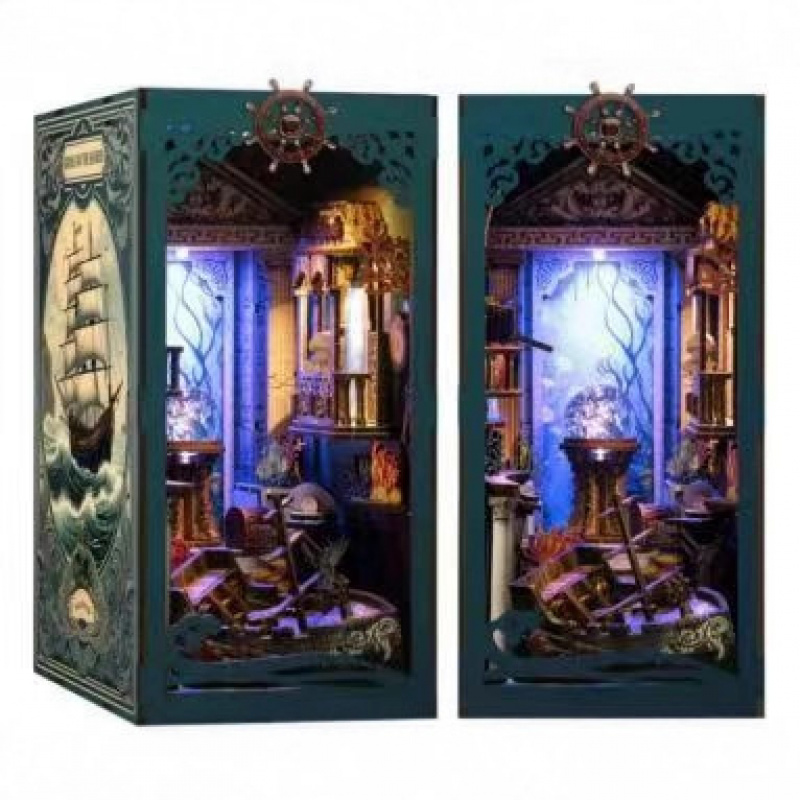 3D Wooden DIY Bookend Puzzle H - Smart Home Automation Diy ulasan dan harga