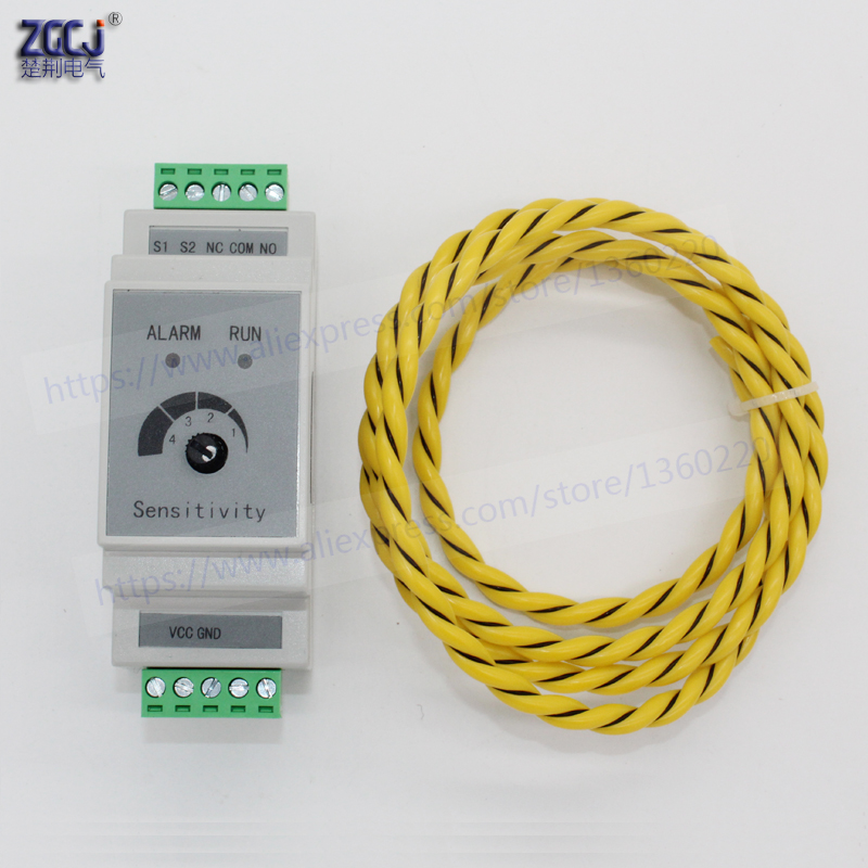 with 2m sensor wire 35mm Din l - Water Leak Detector Wired ulasan dan harga