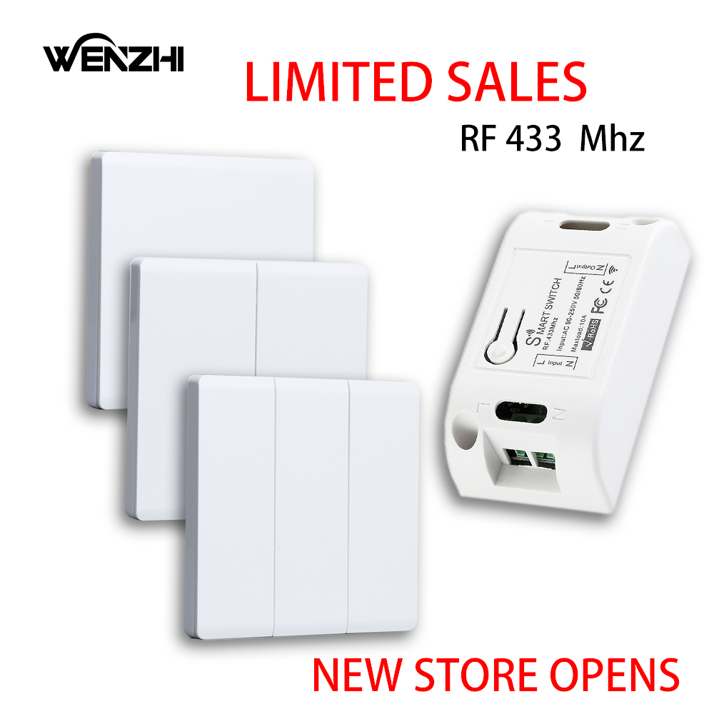 DIY RF 433Mhz Wireless Switch  - Home Automation Panel Diy ulasan dan harga