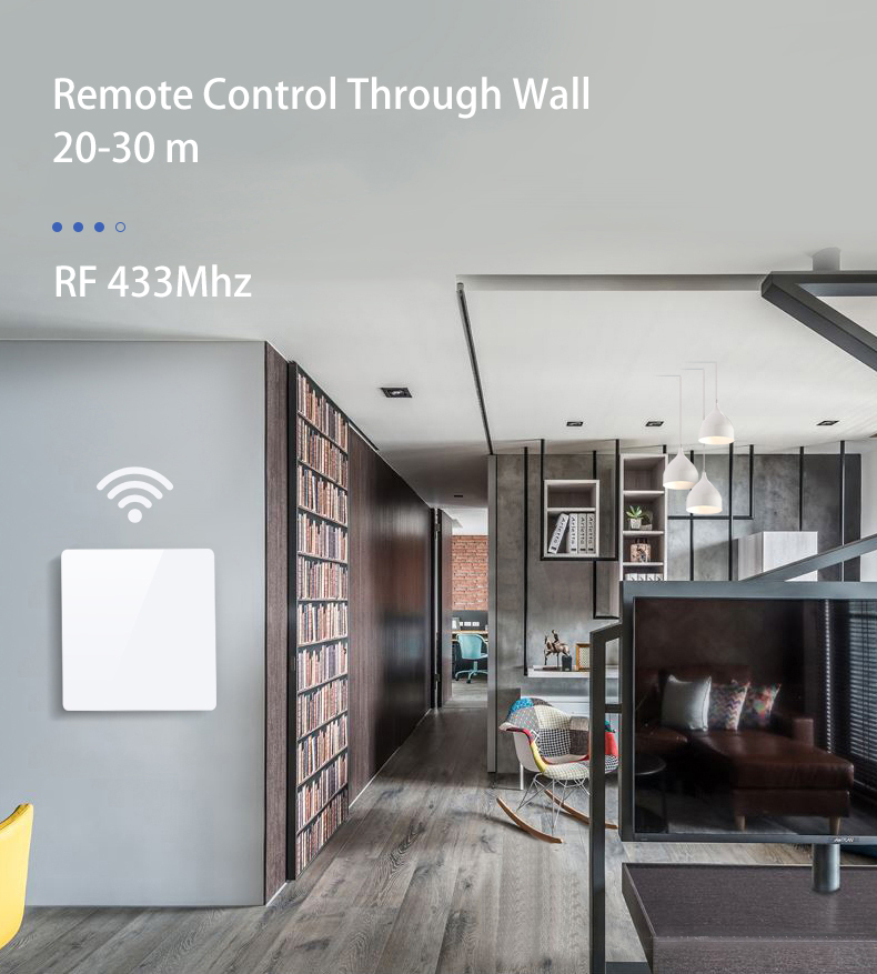 DIY RF 433Mhz Wireless Switch  - Home Automation Panel Diy ulasan dan harga