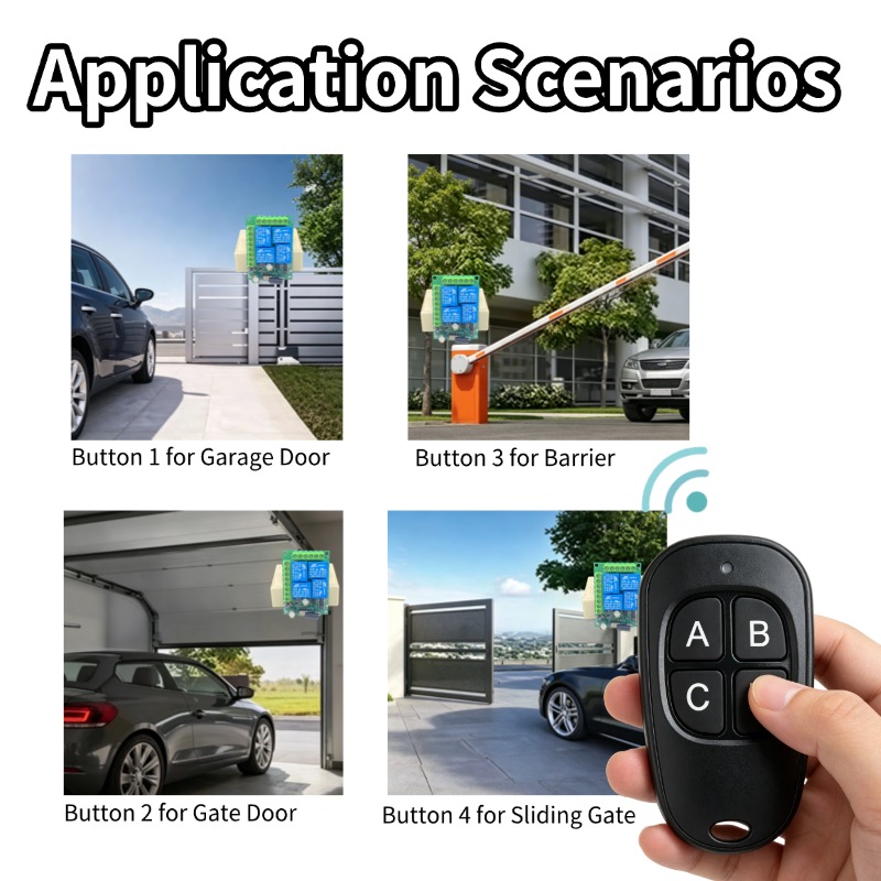 433MHz Universal Wireless Remo - 433Mhz Receiver Module ulasan dan harga