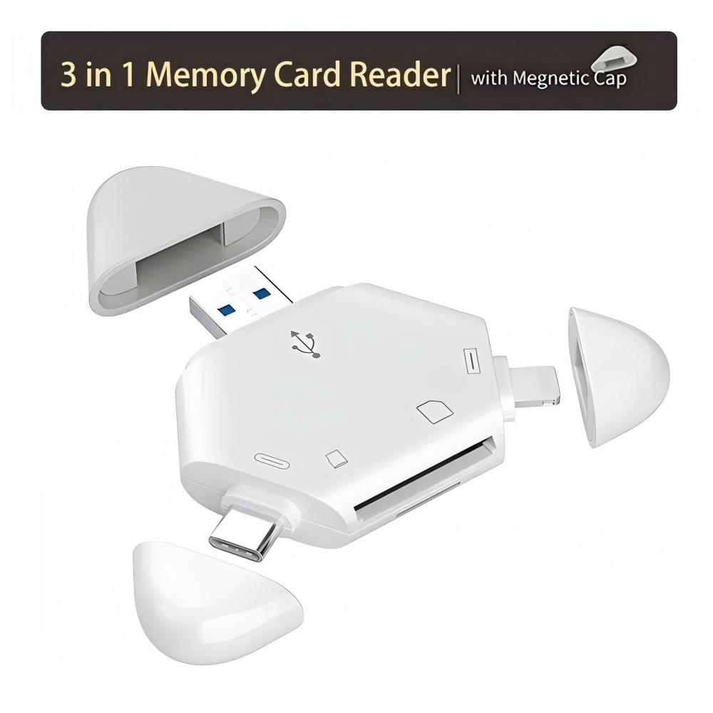 3 In 1 Memory Card Reader With - Home Assistant Sd ulasan dan harga