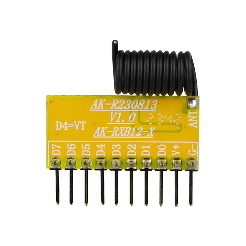 433MHz DC3V~5V 8CH Multi-Funct - 433Mhz Receiver Module ulasan dan harga