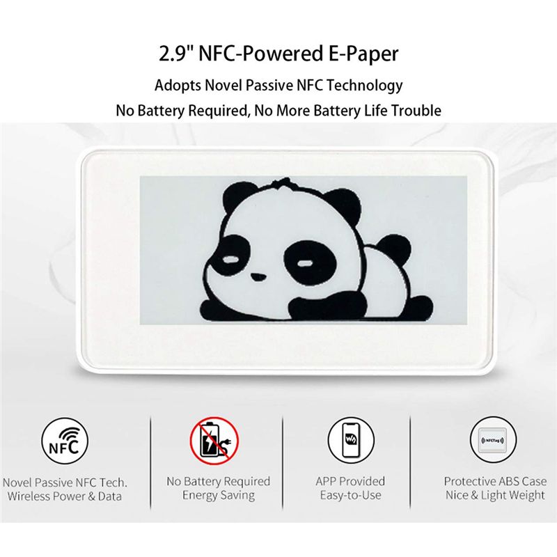 New  2.9 Inch Wireless NFC-Pow - Display Epaper 2.9 ulasan dan harga