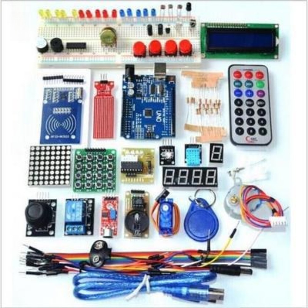 Arduino Starter Kit UNO R3 wit - Home Automation Diy Kit ulasan dan harga