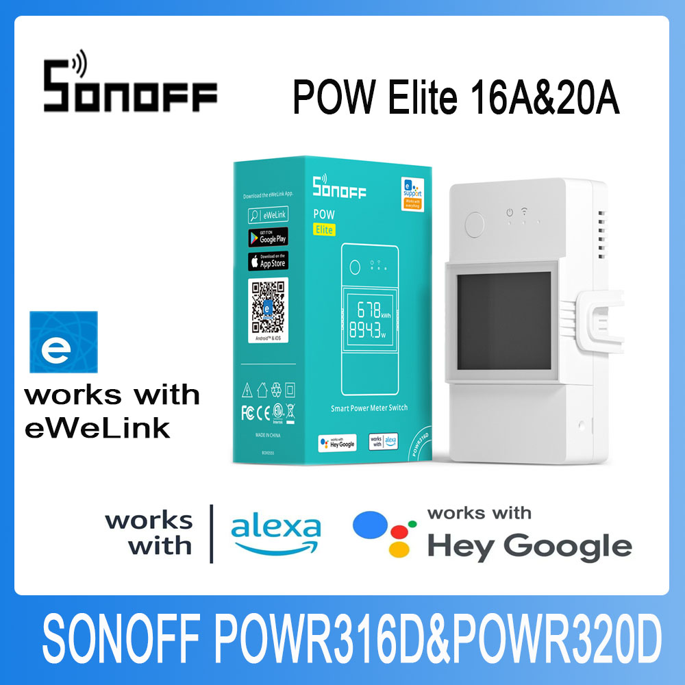 SONOFF Pow Elite Power Meter W - Sonoff Basic Switch ulasan dan harga