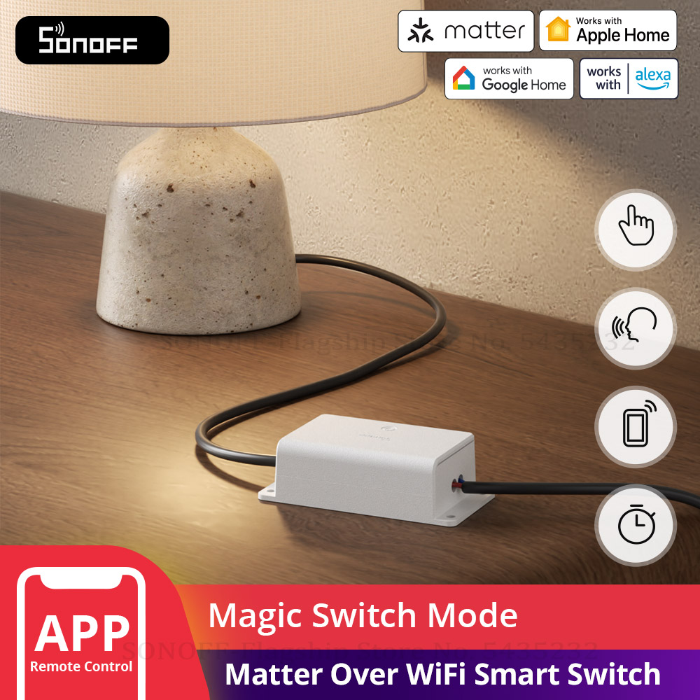 SONOFF BASIC-1GS Gen5 Matter W - Sonoff Basic Switch ulasan dan harga