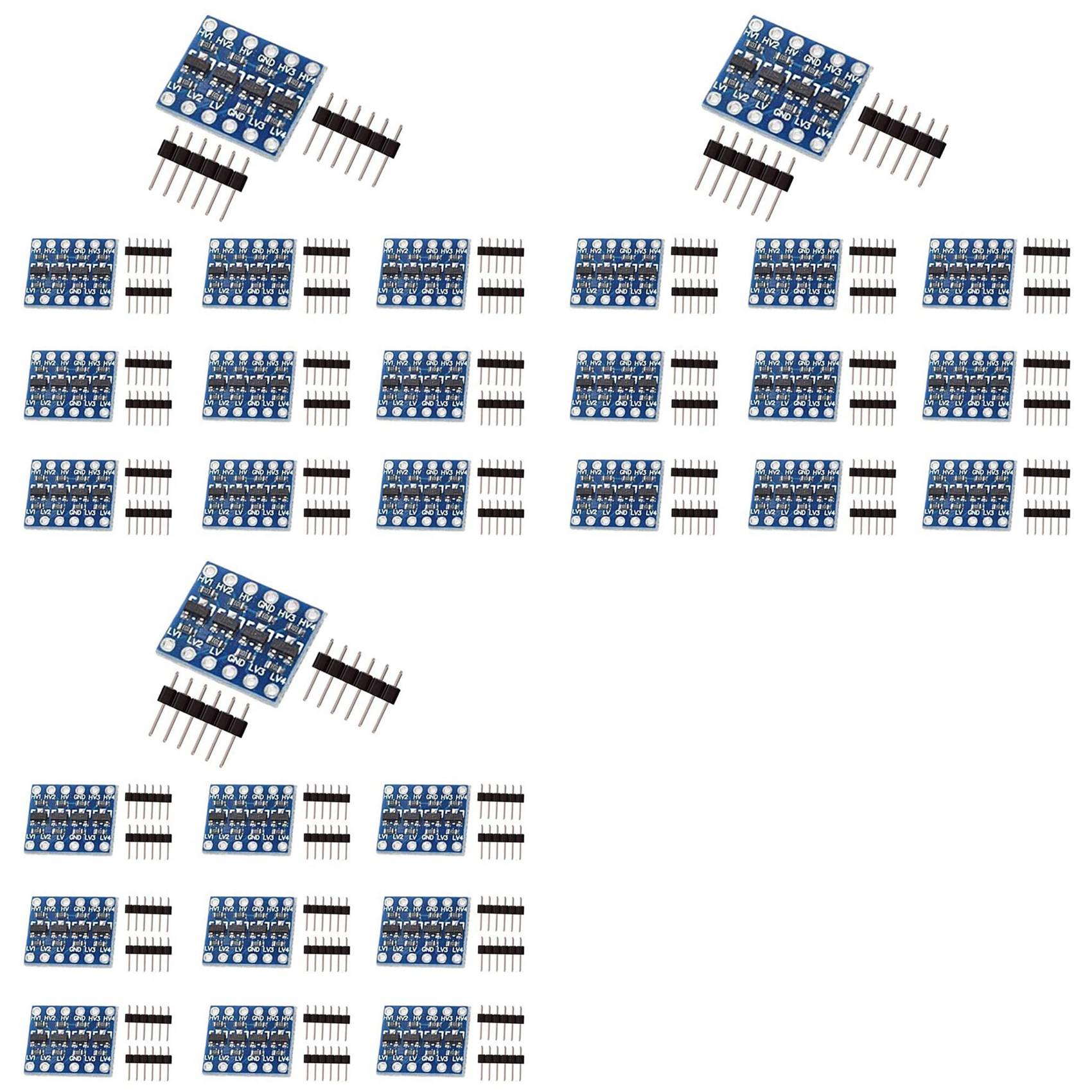 JABS-30Pcs 4 Channel IIC I2C L - Level Shifter 3.3V ulasan dan harga