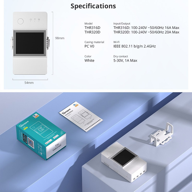 SONOFF POW Elite WiFi Smart Po - Sonoff Basic Switch ulasan dan harga