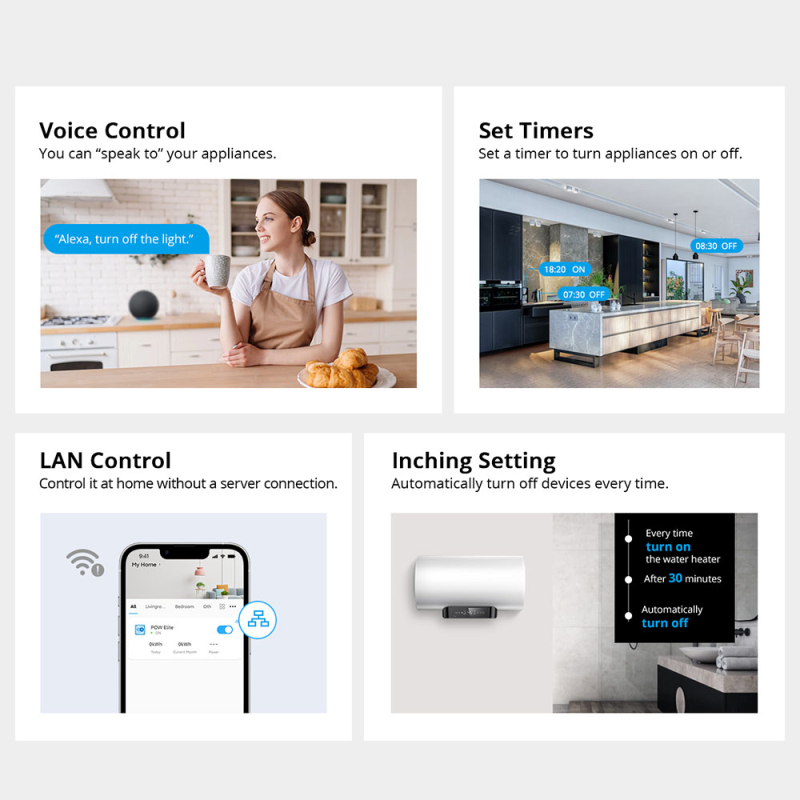 SONOFF POW Elite WiFi Smart Po - Sonoff Basic Switch ulasan dan harga
