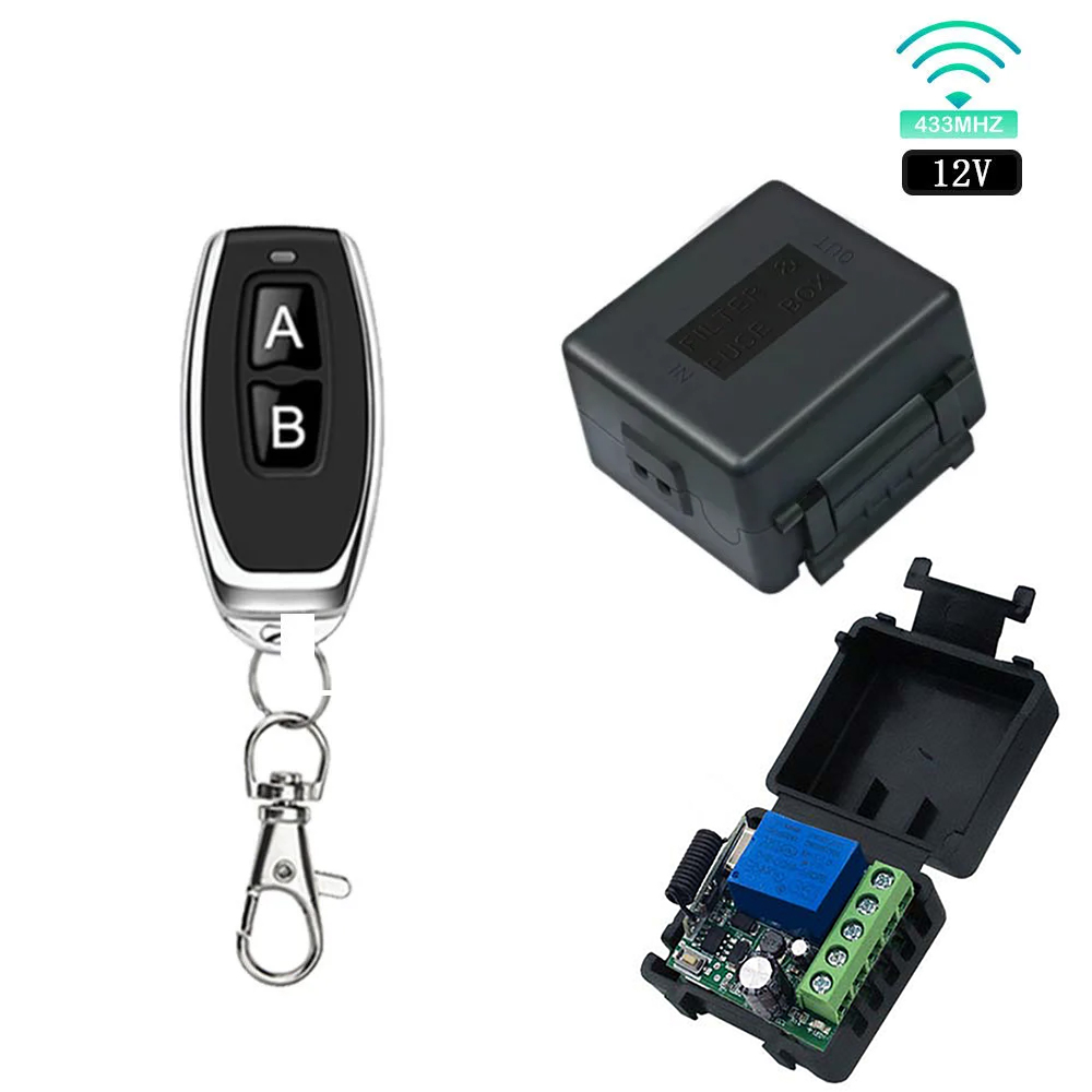 10A Relay Receiver Module DC 1 - 433Mhz Receiver Module ulasan dan harga