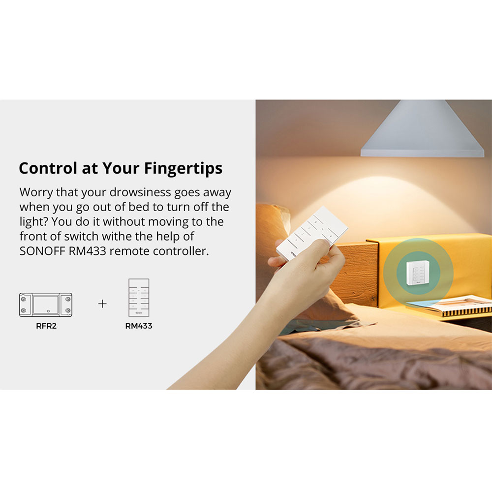 SONOFF BASICR2 RFR2 Wi-Fi 433M - Sonoff Basic Switch ulasan dan harga