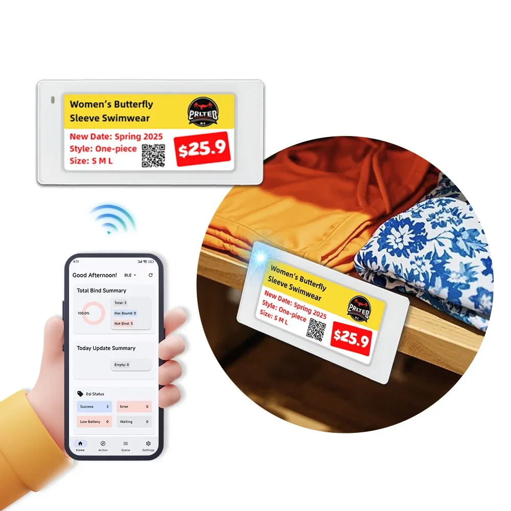 10pcs 2.9 Inch Size Digital Pr - Display Epaper 2.9 ulasan dan harga