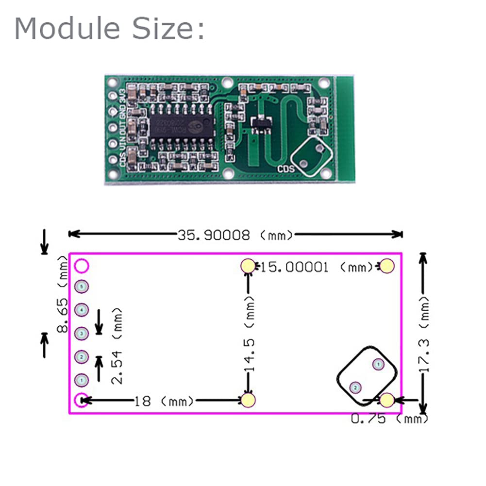 5PCS RCWL-0516 Motion Detectio - Esp8266 Nodemcu Board ulasan dan harga