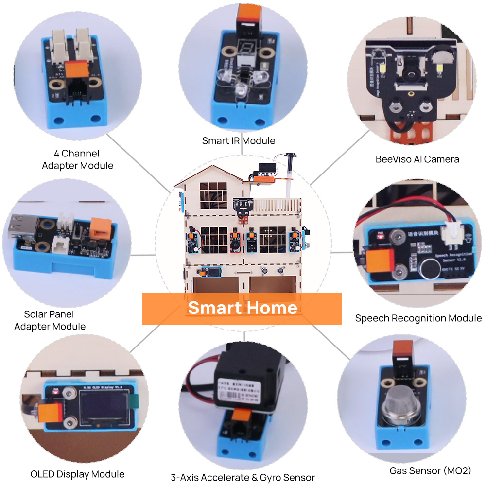 STEM DIY AI Smart Home Kit Pro - Home Automation Diy Kit ulasan dan harga