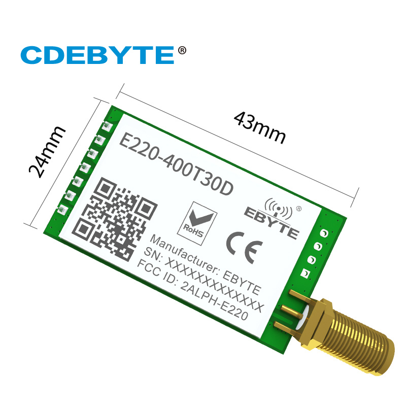 LLCC68 LoRa Wireless Module 43 - 433Mhz Receiver Module ulasan dan harga