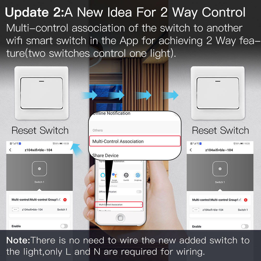 1/2Gang Light Switch DIY Modul - Home Automation Panel Diy ulasan dan harga